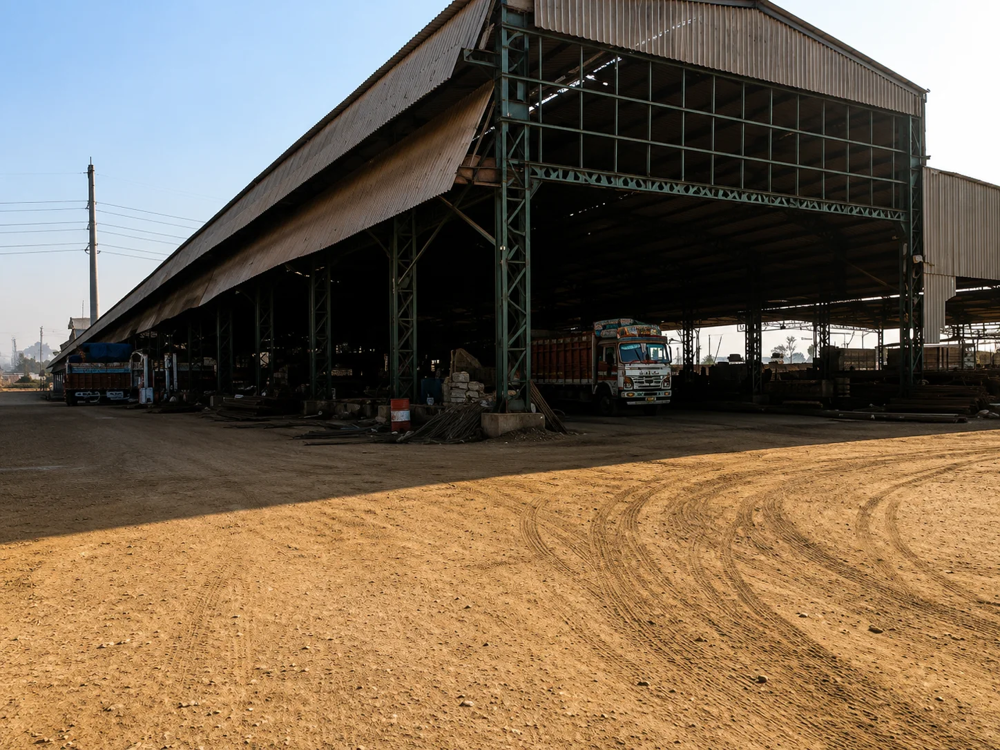 Timco Steel, the family's own plant in Baddi